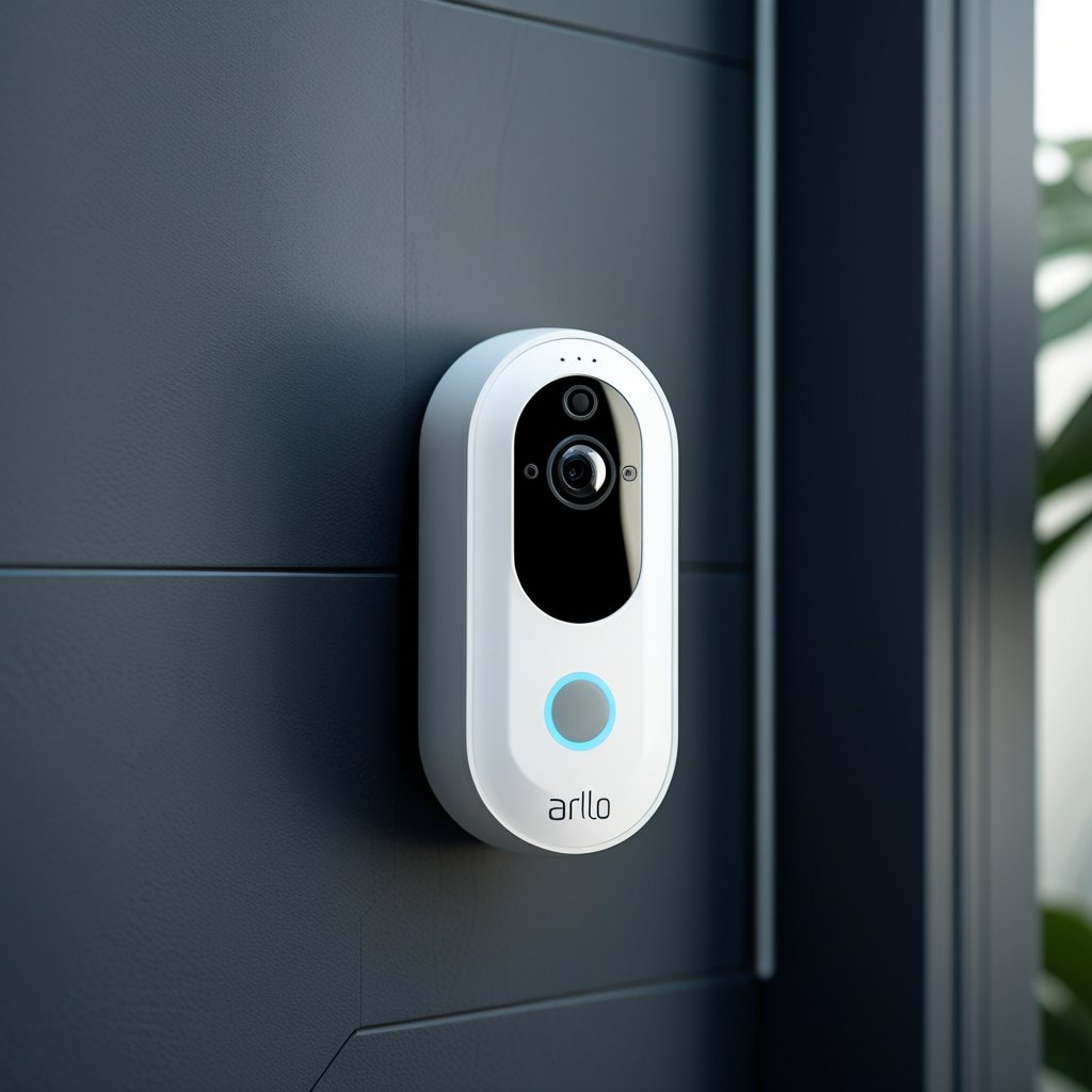 Review van de Arlo Essential Video Doorbell met superieure beeldkwaliteit.