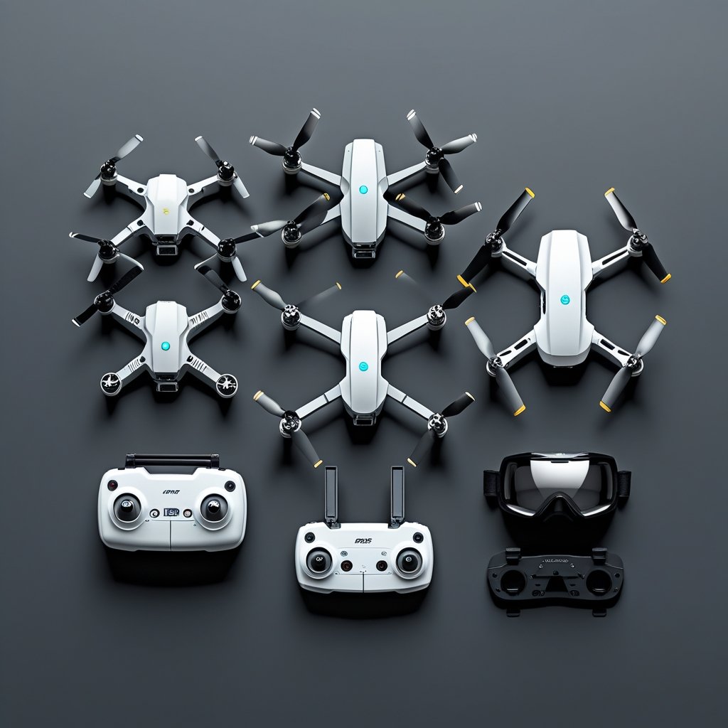 Een overzicht van de vijf beste drones van 2025 voor elke piloot.