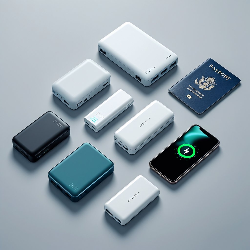 Een overzicht van de vijf beste powerbanks van 2025 voor elke situatie.