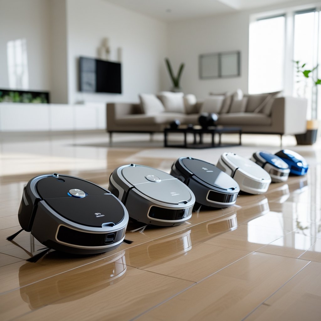 Een overzicht van de vijf beste robotstofzuigers van 2025.