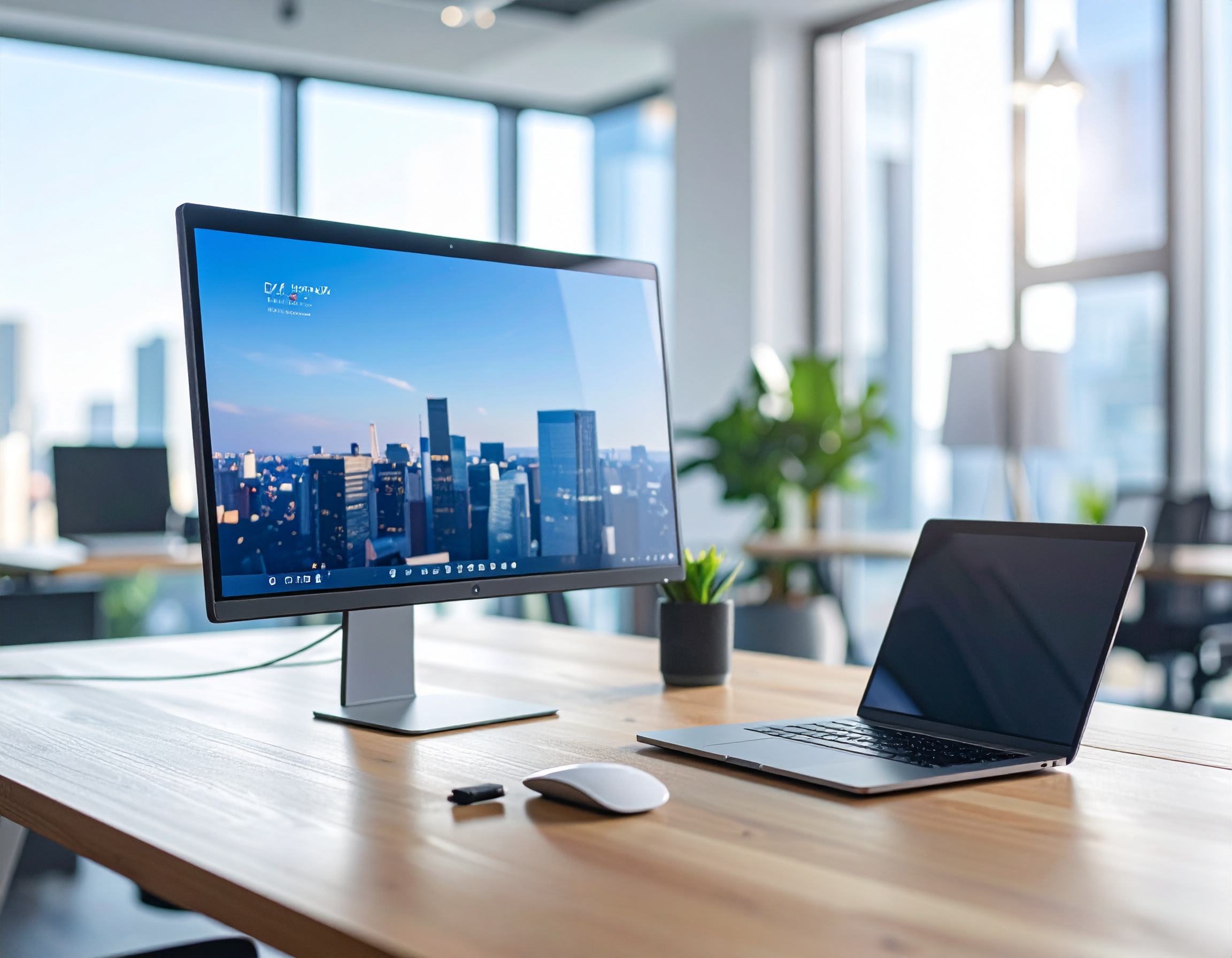 Review van de Dell UltraSharp U2724DE, de beste kantoormonitor.