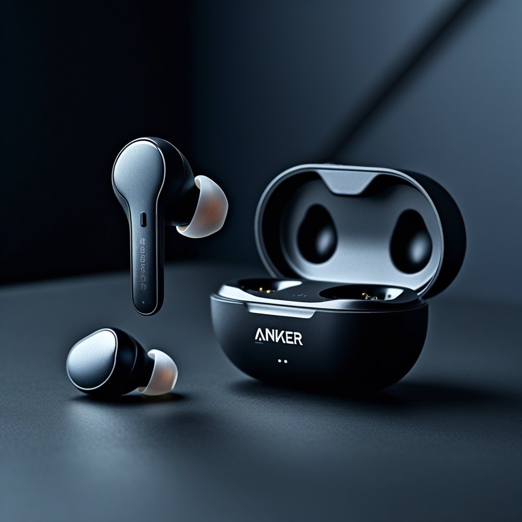 Gedetailleerde review van de Anker Soundcore Life P3 draadloze oortjes en hun oplaadcase.