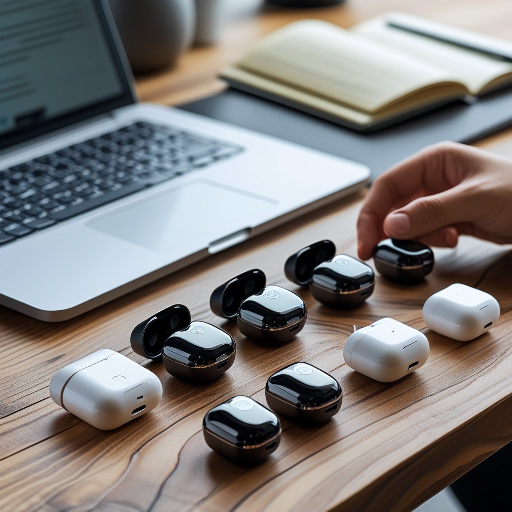 Een koopgids met tips voor het kopen van de beste draadloze oortjes.