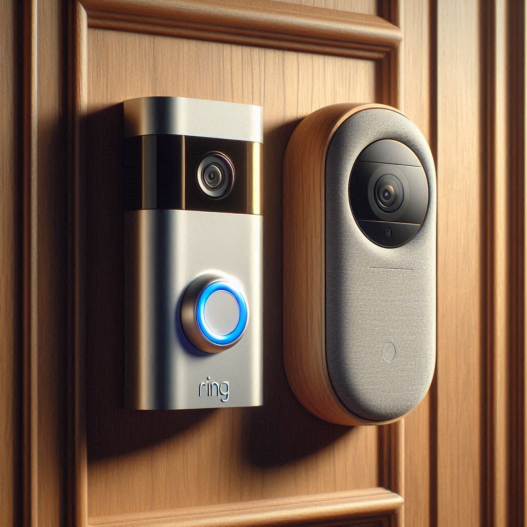 Vergelijking tussen de Ring en de Google Nest slimme deurbel.