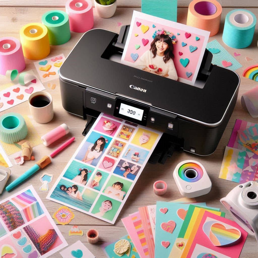 Review van de creatieve Canon PIXMA TS7450a printer.