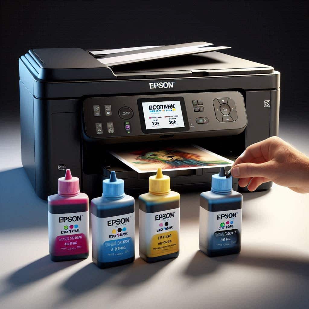 Review van de Epson EcoTank ET-2850 met navulbare inktreservoirs.