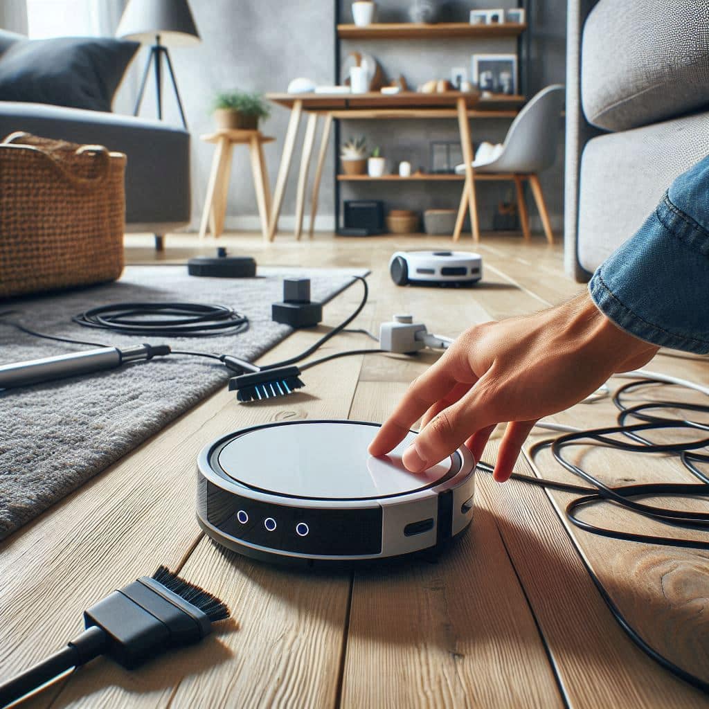 Een handleiding met 5 tips om je huis voor te bereiden op een robotstofzuiger.